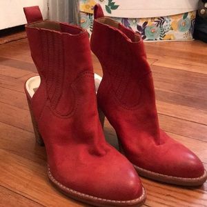 Dolce Vita booties (Rustic orange)